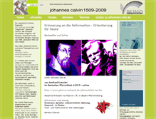 Tablet Screenshot of calvin09.de